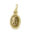 9ct Yellow Gold Madonna Charm Pendant