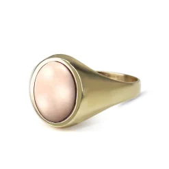 9ct Yellow Gold Masonic Enamel Flip Signet Ring