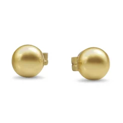 9ct Yellow Gold 5mm Ball Stud Earrings