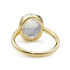 18ct Yellow Gold Moonstone Ring