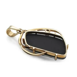 9ct Yellow Gold Opal Triplet Pendant