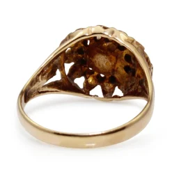 14ct Yellow Gold Pearl Vintage Ring
