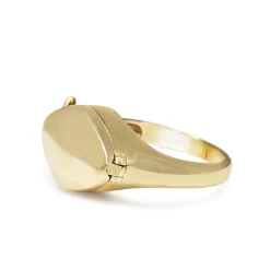 9ct Yellow Gold Poison Ring