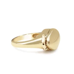 9ct Yellow Gold Poison Ring