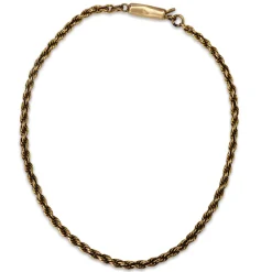 9ct Yellow Gold Rope Bracelet