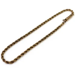 9ct Yellow Gold Rope Bracelet