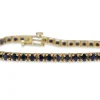 14ct Yellow Gold Sapphire Bracelet