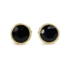 9ct Yellow Gold Sapphire Stud Earrings