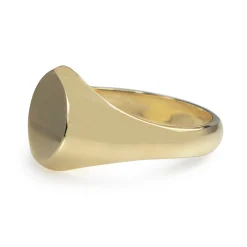 9ct Yellow Gold Signet Ring - Medium