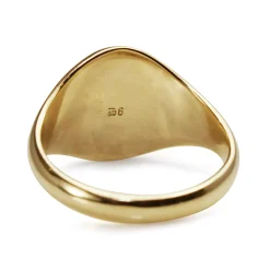 9ct Yellow Gold Signet Ring - Large