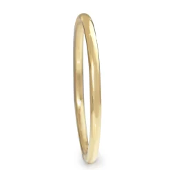 9ct Yellow Gold Solid All Round Golf Bangle