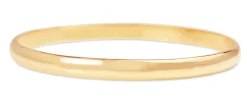 9ct Yellow Gold Solid Bangle