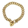 18ct Yellow Gold Solid Curb Link Bracelet