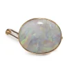 9ct Yellow Gold Solid Opal Brooch