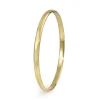 18ct Yellow Gold Solid Round Bangle
