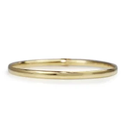 9ct Yellow Gold Solid Round Bangle