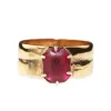 18ct Yellow Gold Vintage Paste Ring