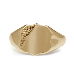 9ct Yellow Gold Vintage Signet Ring