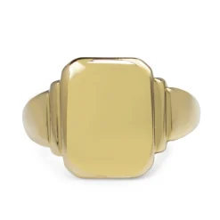 9ct Yellow Gold Vintage Signet Ring