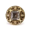9ct Yellow Gold Vintage Style Morganite Ring