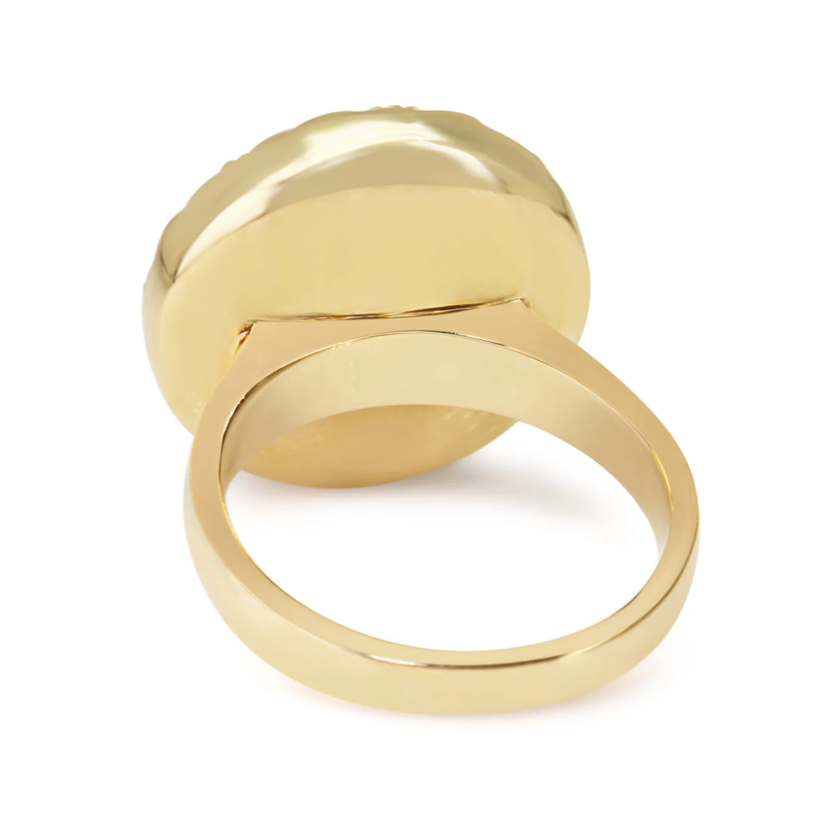 9ct Yellow Gold Vintage Style Morganite Ring