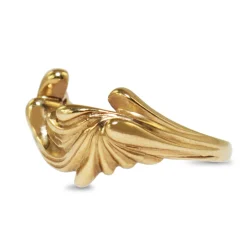 9ct Yellow Gold Wave Ring