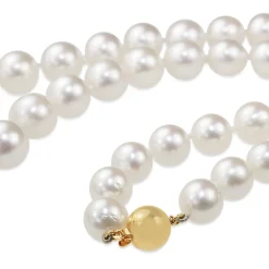 11-13mm South Sea Pearl Necklace on 14ct Yellow Gold Ball Clasp