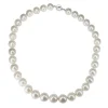 11 - 13mm South Sea Pearl Strand Necklace on 9ct White Gold Clasp