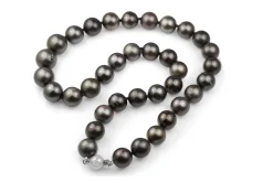 10 - 12mm Tahititan Pearl Necklace on 9ct White Gold Clasp