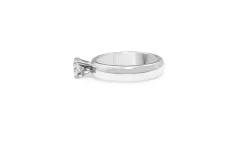 Platinum 4 Claw Diamond Solitaire Ring