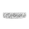 Platinum 5 Stone Diamond Ring