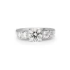 Platinum 5 Stone Diamond Ring