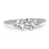 Platinum 3 Stone Diamond Ring