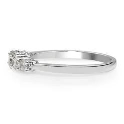 Platinum 5 Stone Diamond Ring