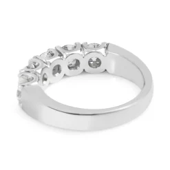 Platinum 5 Stone Diamond Ring