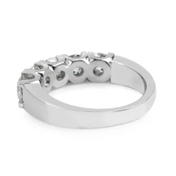 Platinum 5 Stone Diamond Ring