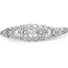 Platinum and 18ct White Gold Art Deco Diamond Bracelet