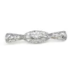 Platinum and 14ct Yellow Gold Deco Diamond Bow Brooch