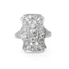 Platinum Art Deco Diamond Ring