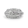 Platinum Art Deco Diamond Ring