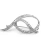 Platinum Art Deco Diamond Brooch