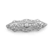 Platinum Art Deco Diamond Brooch