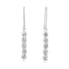 Platinum 1.00ct Diamond Drop Earrings