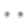 Platinum .60ct Diamond Stud Earrings
