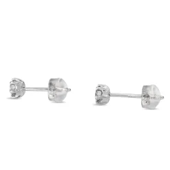 Platinum .42ct Diamond Stud Earrings