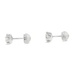 Platinum .60ct Diamond Stud Earrings