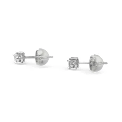 Platinum .20ct Diamond Stud Earrings