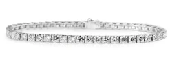 Platinum 7ct Diamond Tennis Bracelet