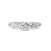 Platinum Diamond 5 Stone Ring