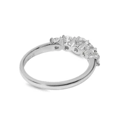 Platinum Diamond 5 Stone Ring